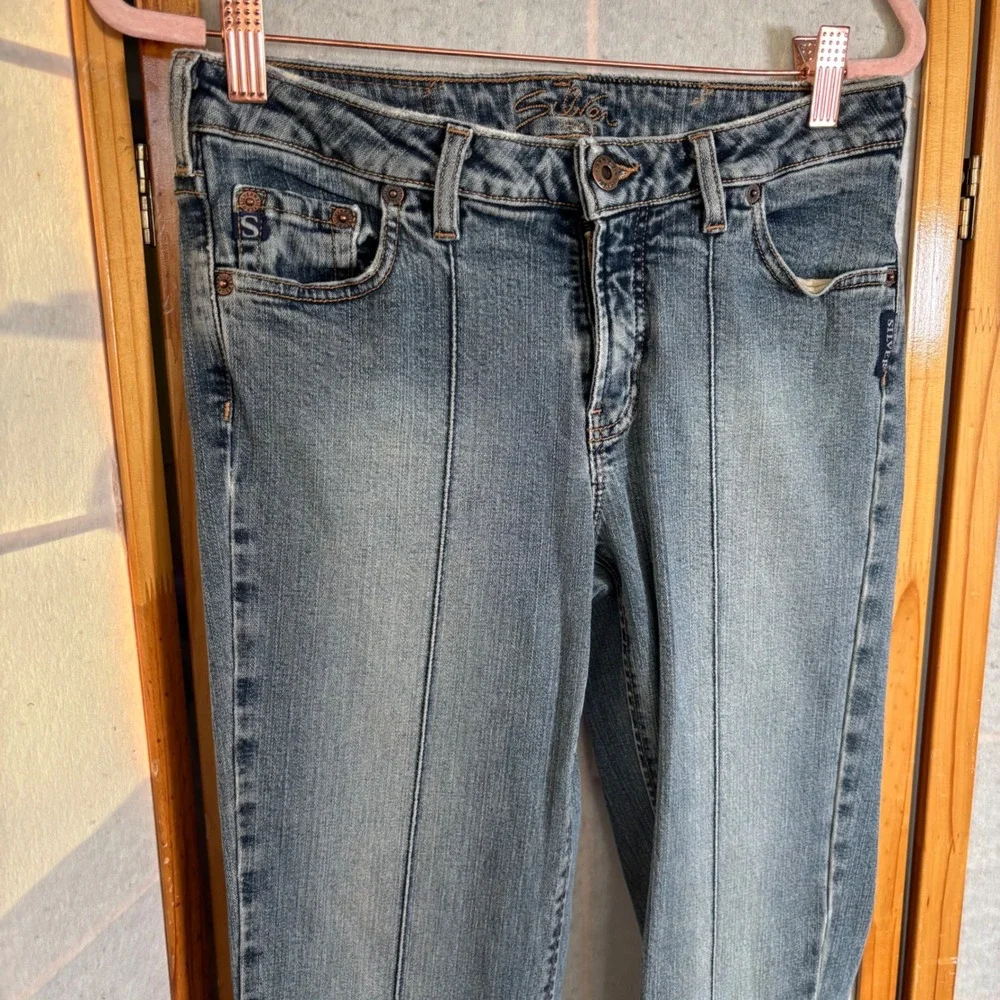 Silver Jeans Co Womens Flare Jeans Light‎ Wash Denim Size 29 Y2K Retro